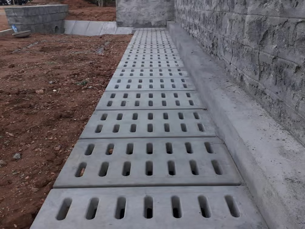 Slotted drains on the N4